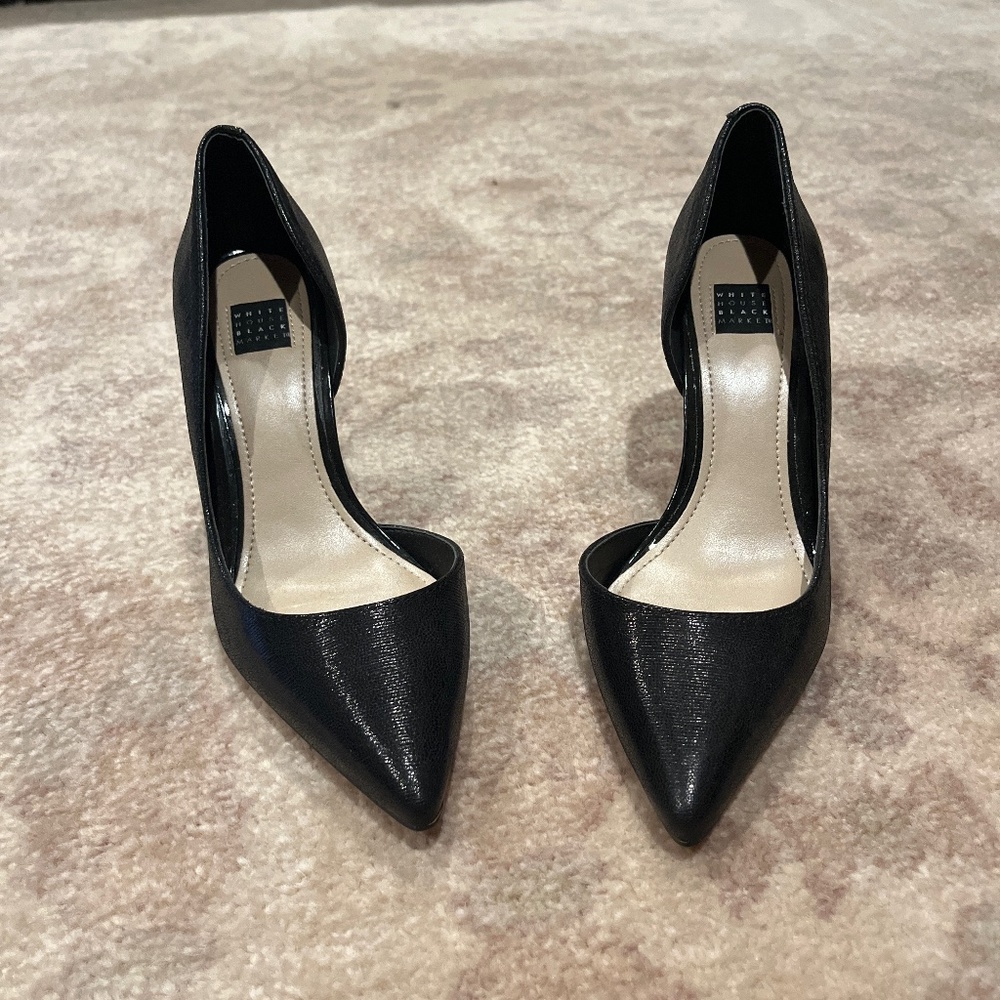 Heels with side cut out